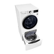 LG 14kg Total Washing Load TWINWash® System including LG MiniWasher, WV9-1412W-WTP20WY