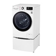 LG 14kg Total Washing Load TWINWash® System including LG MiniWasher, WV9-1412W-WTP20WY