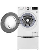 LG 14kg Total Washing Load TWINWash® System including LG MiniWasher, WV9-1412W-WTP20WY