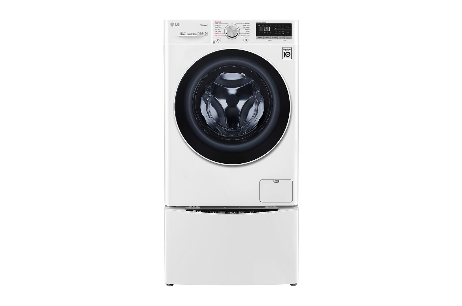 LG 11kg Total Washing Load TWINWash® System including LG MiniWasher, WV5-1409W-WTP20WY
