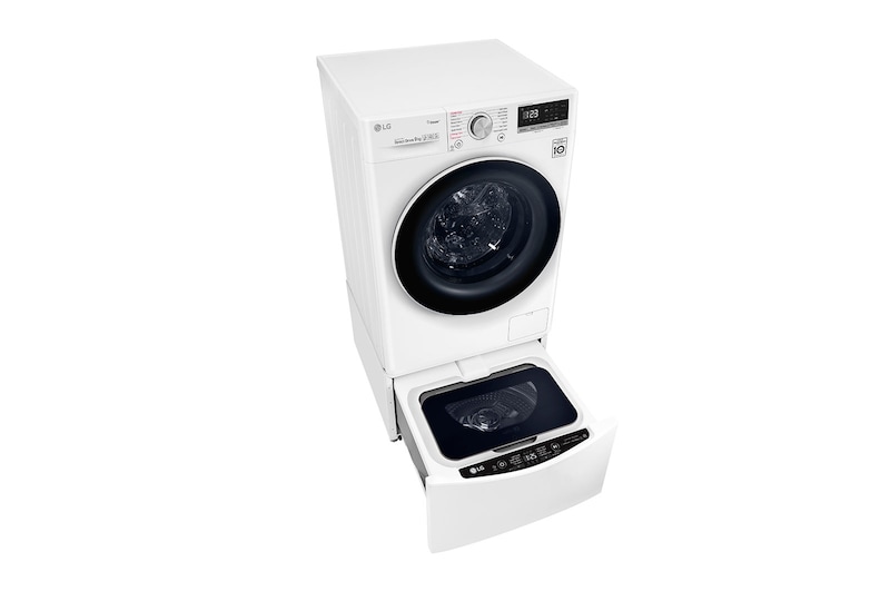 LG 11kg Total Washing Load TWINWash® System including LG MiniWasher, WV5-1409W-WTP20WY
