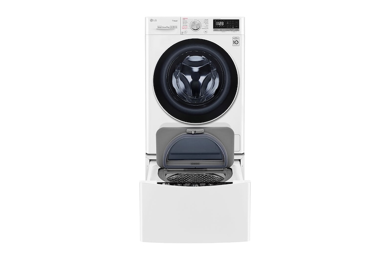LG 11kg Total Washing Load TWINWash® System including LG MiniWasher, WV5-1409W-WTP20WY