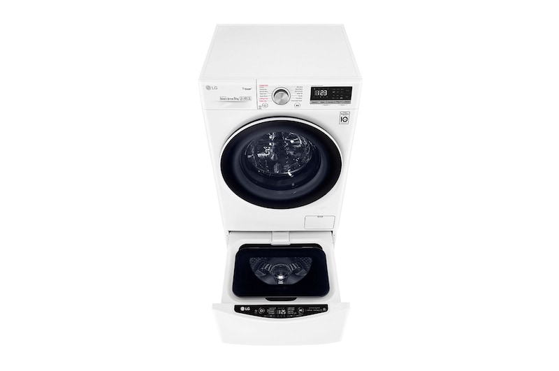 LG 11kg Total Washing Load TWINWash® System including LG MiniWasher, WV5-1409W-WTP20WY