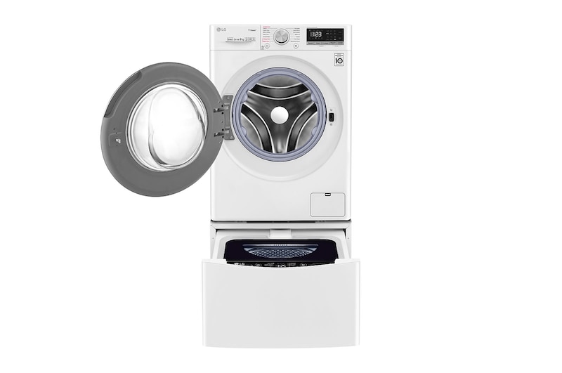 LG 11kg Total Washing Load TWINWash® System including LG MiniWasher, WV5-1409W-WTP20WY