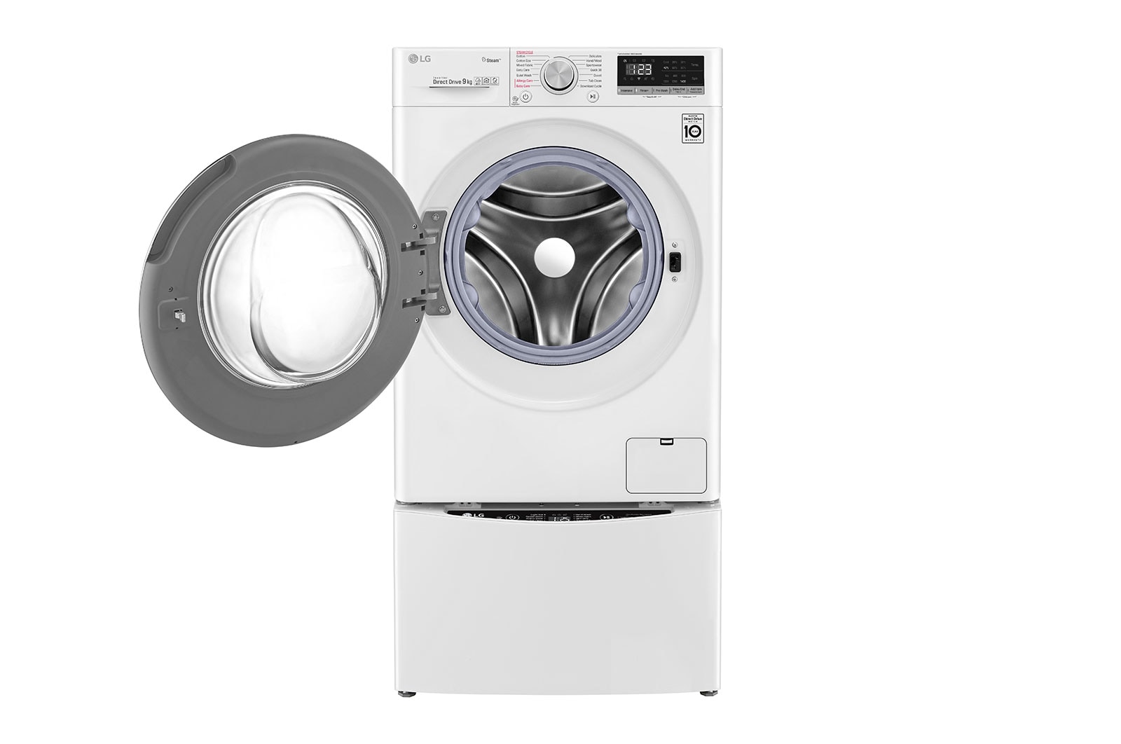 LG 11kg Total Washing Load TWINWash® System including LG MiniWasher, WV5-1409W-WTP20WY