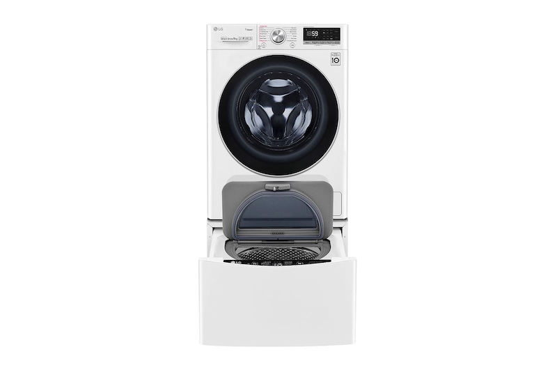 LG 11kg Total Washing Load TWINWash® System including LG MiniWasher, WV7-1409W-WTP20WY