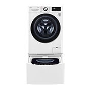 LG 10kg Total Washing Load TWINWash® System including LG MiniWasher, WV9-1408W-WTP20WY