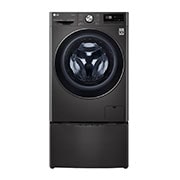 LG 12kg Total Washing Load TWINWash® System including LG MiniWasher, WV9-1410B-WTP20BK