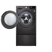 LG 12kg Total Washing Load TWINWash® System including LG MiniWasher, WV9-1410B-WTP20BK