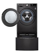 LG 12kg Total Washing Load TWINWash® System including LG MiniWasher, WV9-1410B-WTP20BK