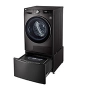 LG 12kg Total Washing Load TWINWash® System including LG MiniWasher, WV9-1410B-WTP20BK