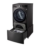 LG 12kg Total Washing Load TWINWash® System including LG MiniWasher, WV9-1410B-WTP20BK