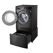 LG 12kg Total Washing Load TWINWash® System including LG MiniWasher, WV9-1410B-WTP20BK