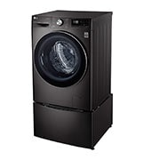 LG 12kg Total Washing Load TWINWash® System including LG MiniWasher, WV9-1410B-WTP20BK