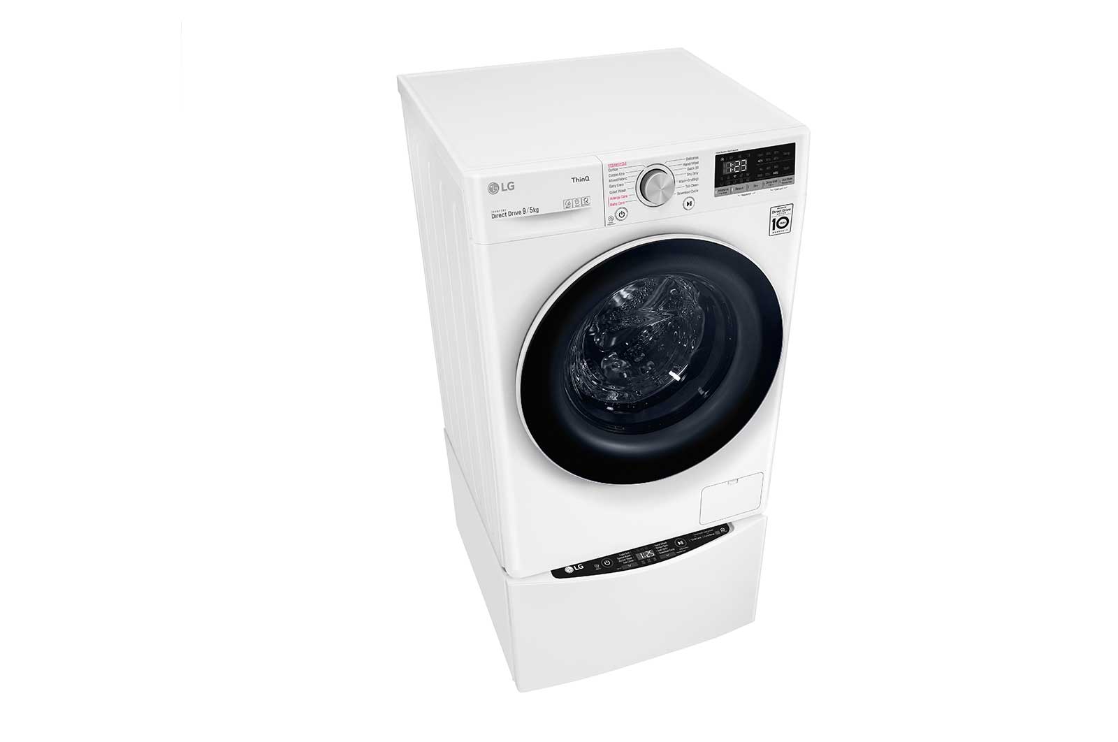 LG 11kg Total Washing Load TWINWash® System including LG MiniWasher, WVC5-1409W-WTP20WY