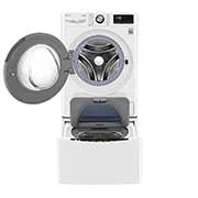 LG 12kg Total Washing Load TWINWash® System including LG MiniWasher, WVC9-1410W-WTP20WY