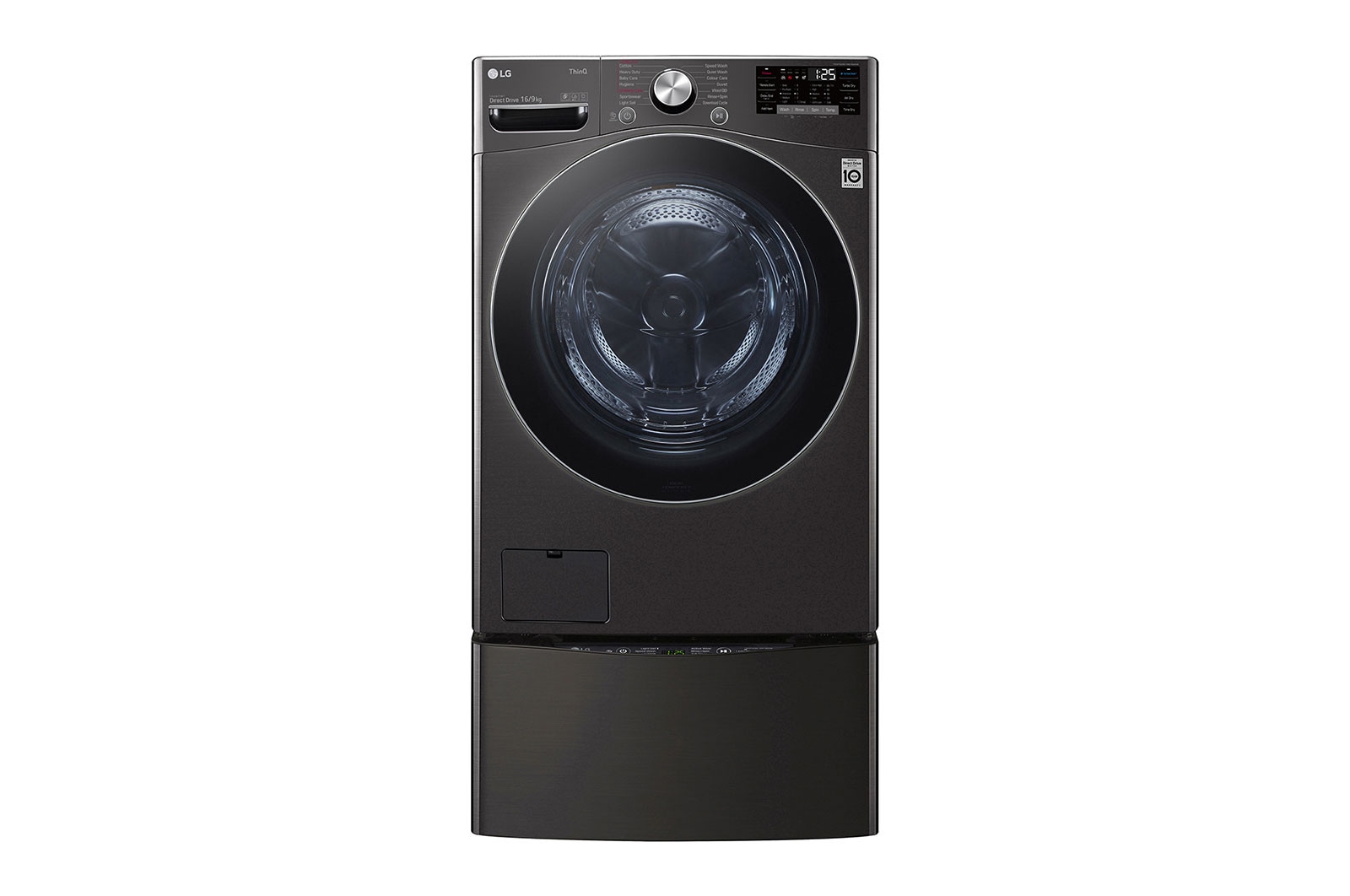 LG 19.5kg Total Washing Load TWINWash® System including LG MiniWasher, WXLC-1116B-WTP357B