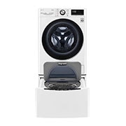LG 12kg Total Washing Load TWINWash® System including LG MiniWasher, WV9-1410W-WTP20WY