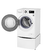 LG 12kg Total Washing Load TWINWash® System including LG MiniWasher, WV9-1410W-WTP20WY
