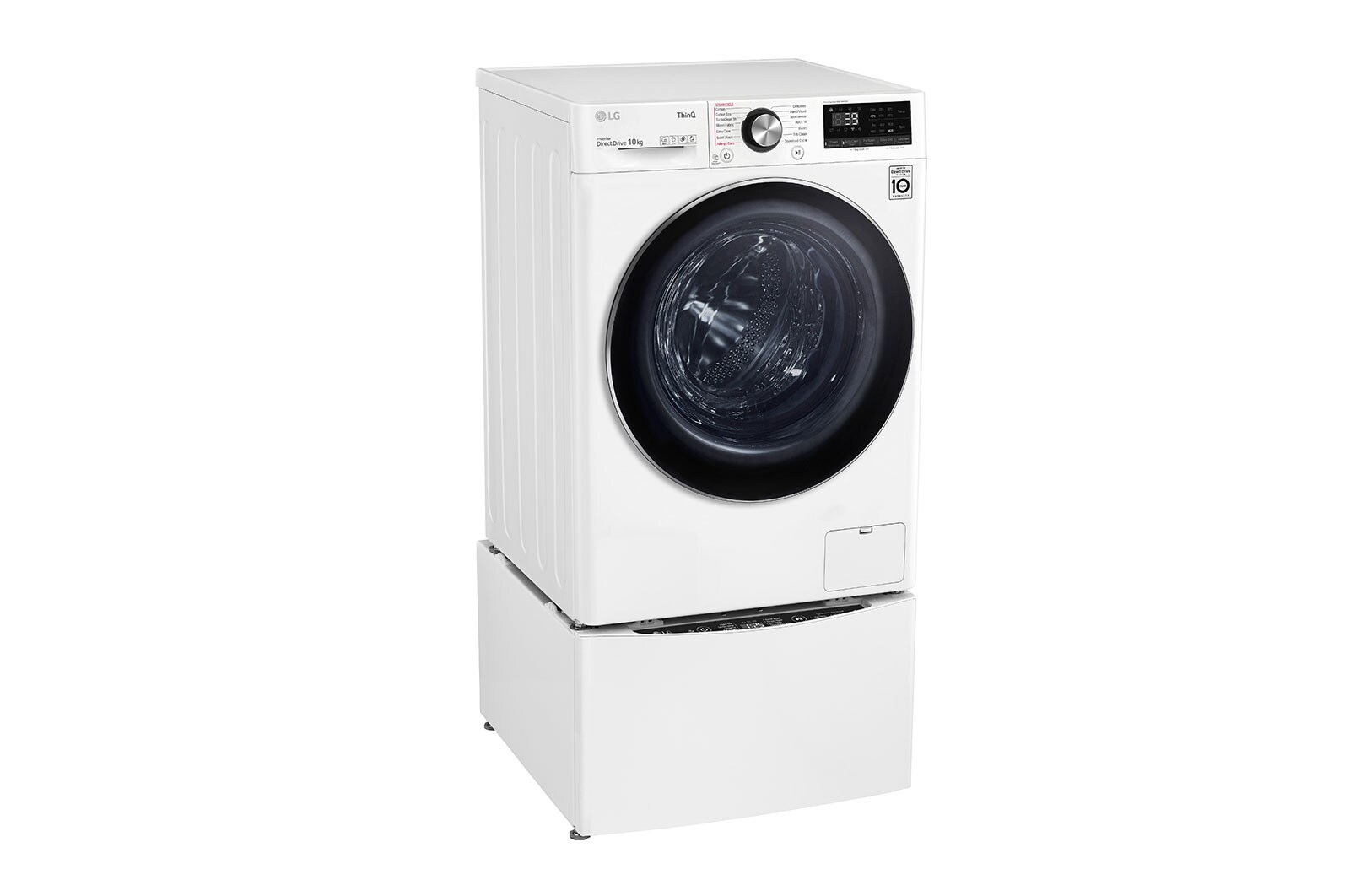 LG 12kg Total Washing Load TWINWash® System including LG MiniWasher, WV9-1410W-WTP20WY