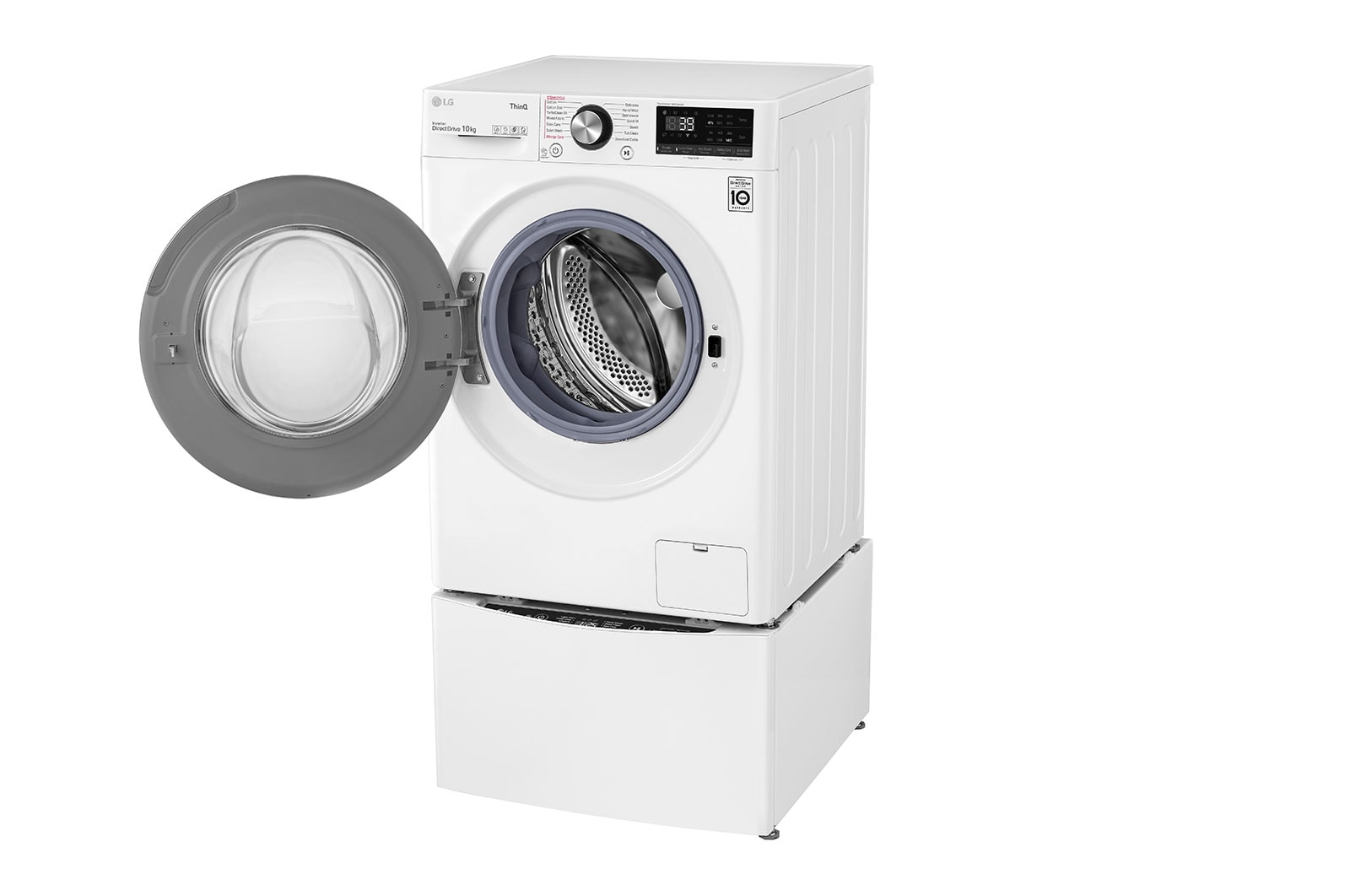 LG 12kg Total Washing Load TWINWash® System including LG MiniWasher, WV9-1410W-WTP20WY
