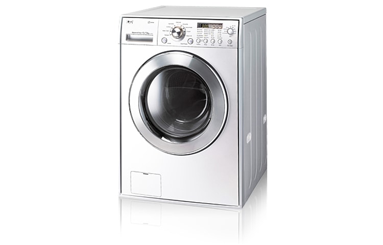 Front view of 10kg/6kg Steam Combined Washer & Dryer (WELS 4.5 Star, 85 Litres per wash) WD-1255RD