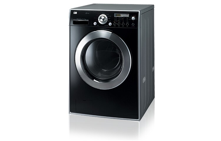 Front view of 10kg/6kg Steam Combined Washer & Dryer WELS 4.5 Star, 85 Litres per wash) WD-1256RD