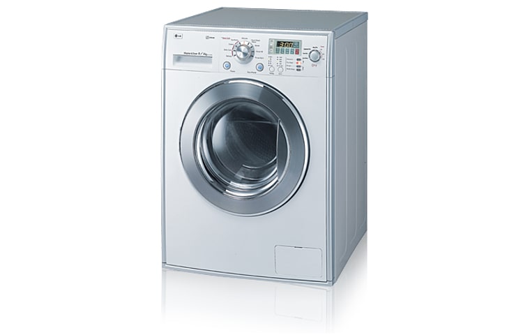 Front view of 8kg/4kg Steam Washer & Dryer (WELS 4.5 Star, 67 Litres per wash) WD-1457RD