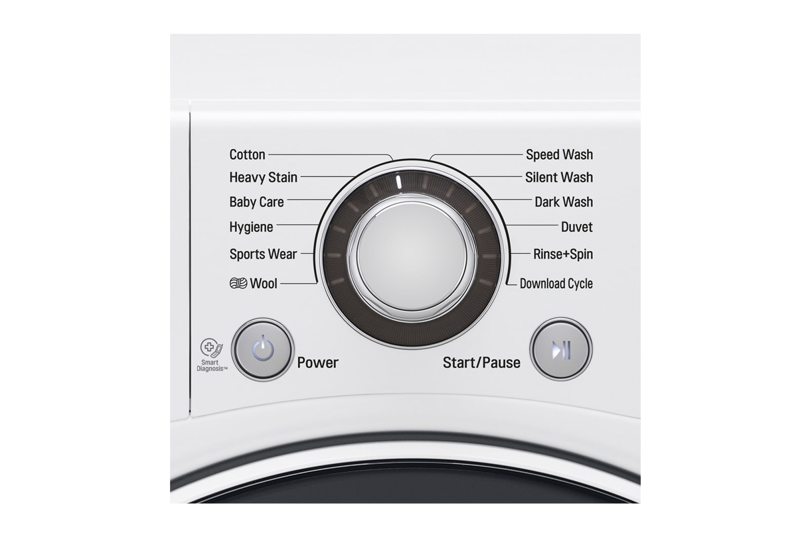 LG 13kg Front Load Washing Machine with Turbo Clean®, WD1013NDW