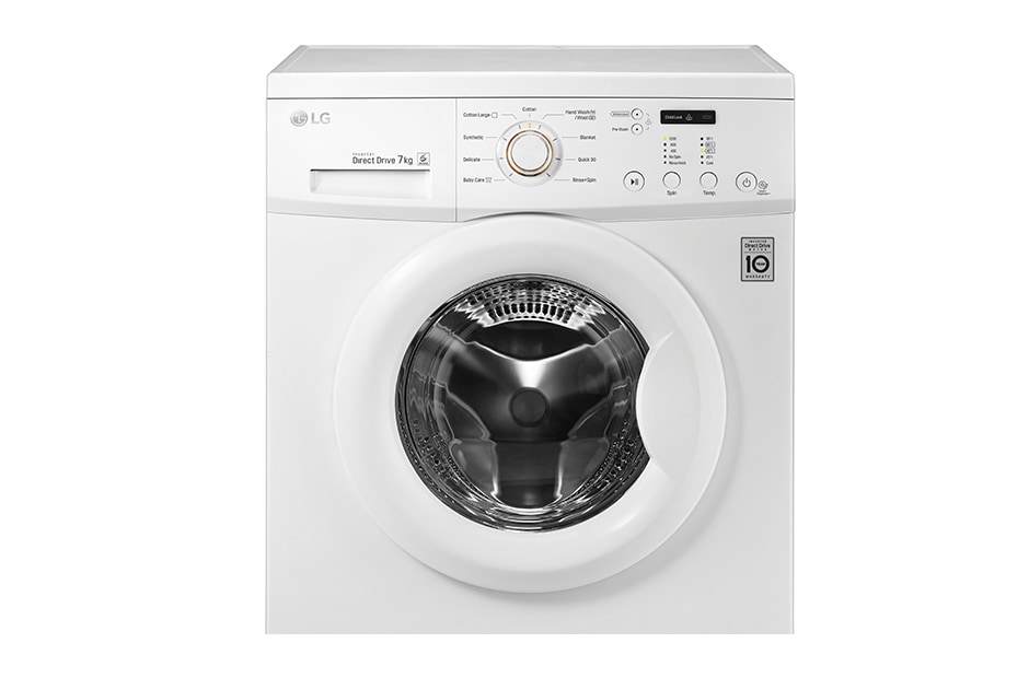 LG 7kg Front Loader Washing Machine, WD1200D