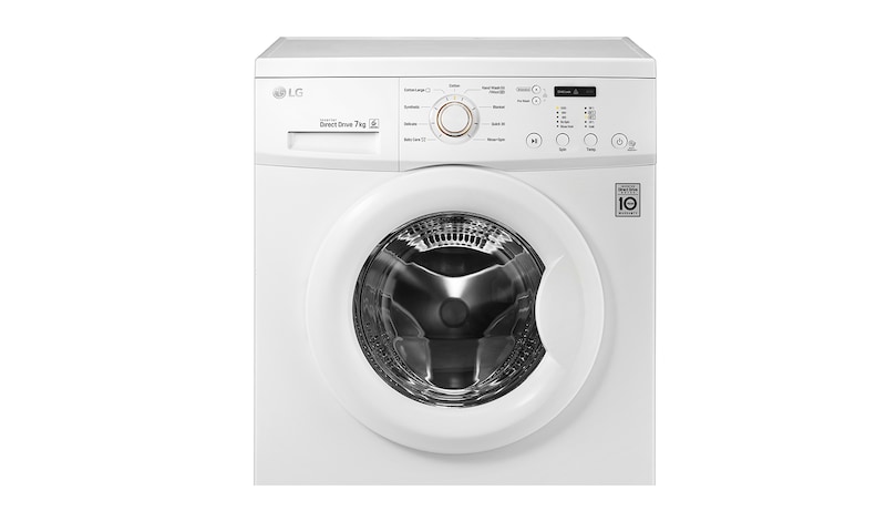 LG 7kg Front Loader Washing Machine, WD1200D