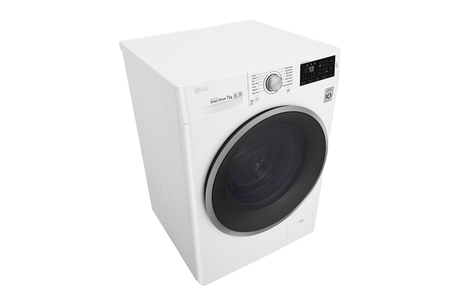 LG 7kg Front Loader Washing Machine with 6 Motion Direct Drive, WD1207NCW