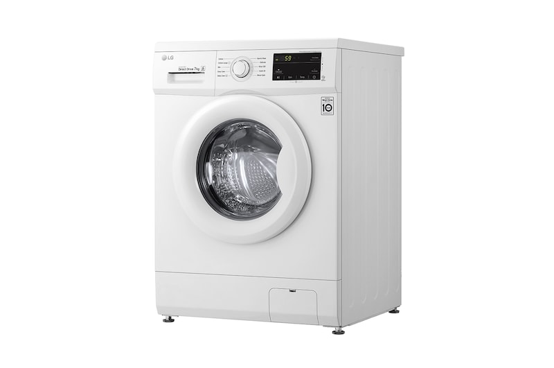 LG 7kg Front Loader Washing Machine, WD1207ND