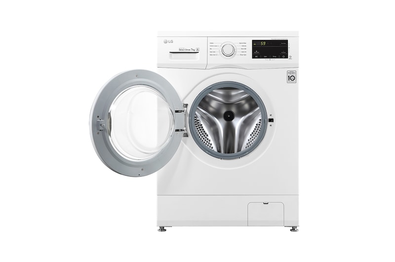 LG 7kg Front Loader Washing Machine, WD1207ND