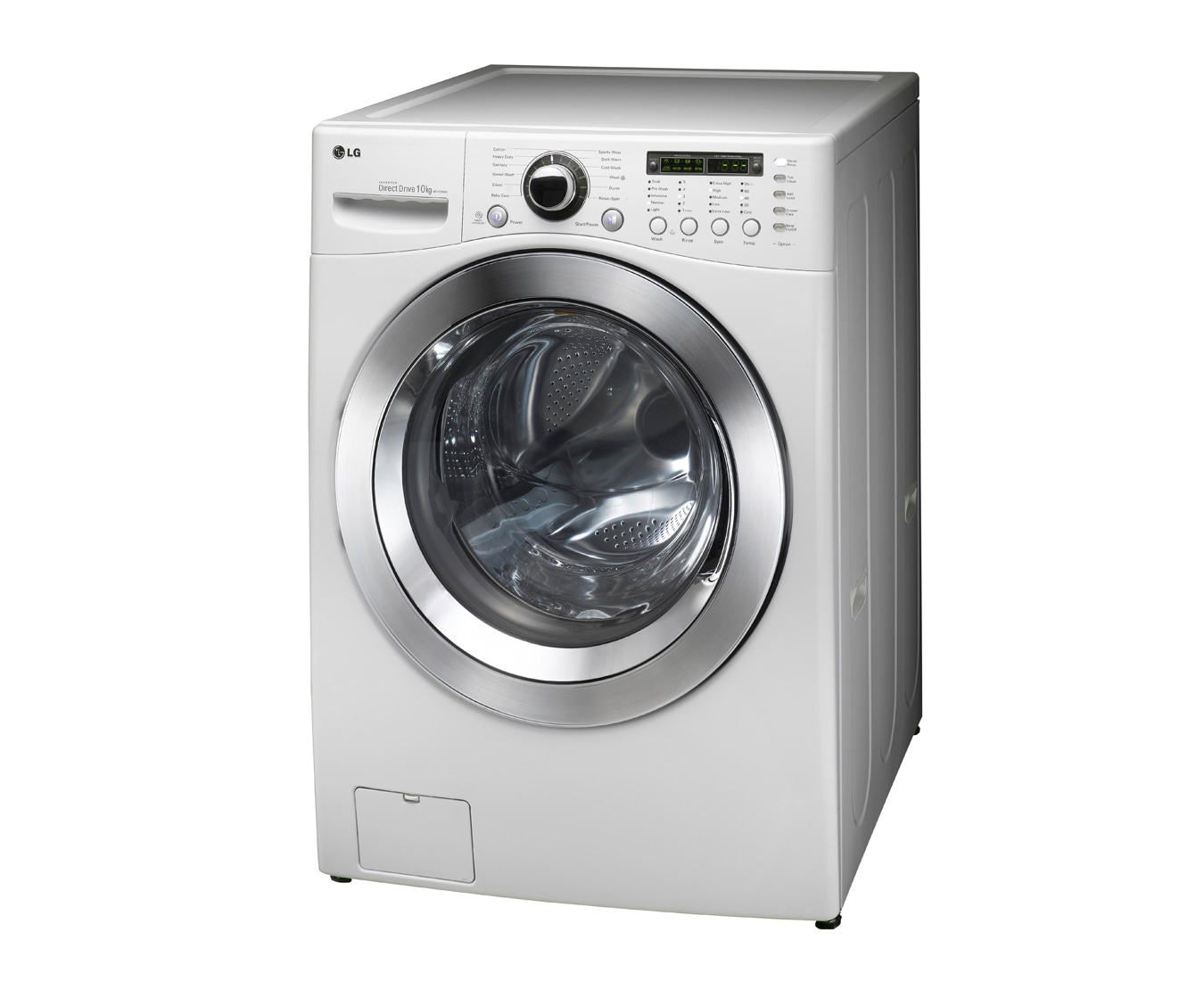 LG 10kg Front Loader Washing Machine with 6 Motion Direct Drive, WD12590D6