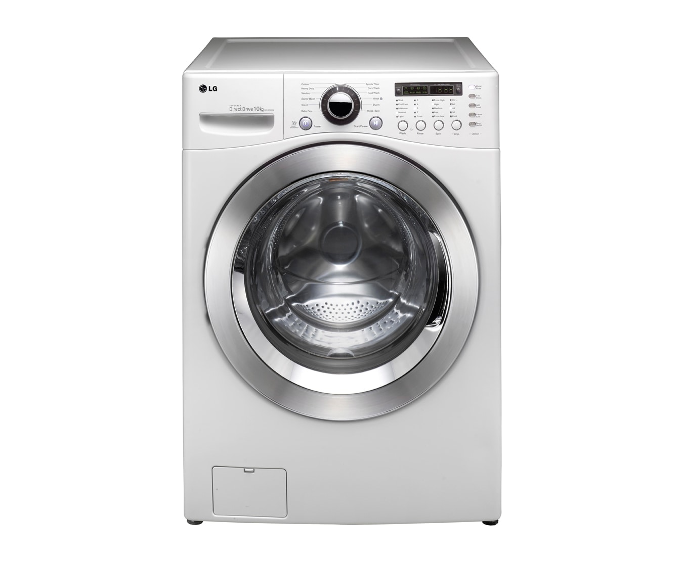 LG 10kg Front Loader Washing Machine with 6 Motion Direct Drive, WD12590D6