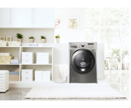 LG 15kg/7.5kg Front Load Washer Dryer Combo with TrueSteam®, WD12595FD6