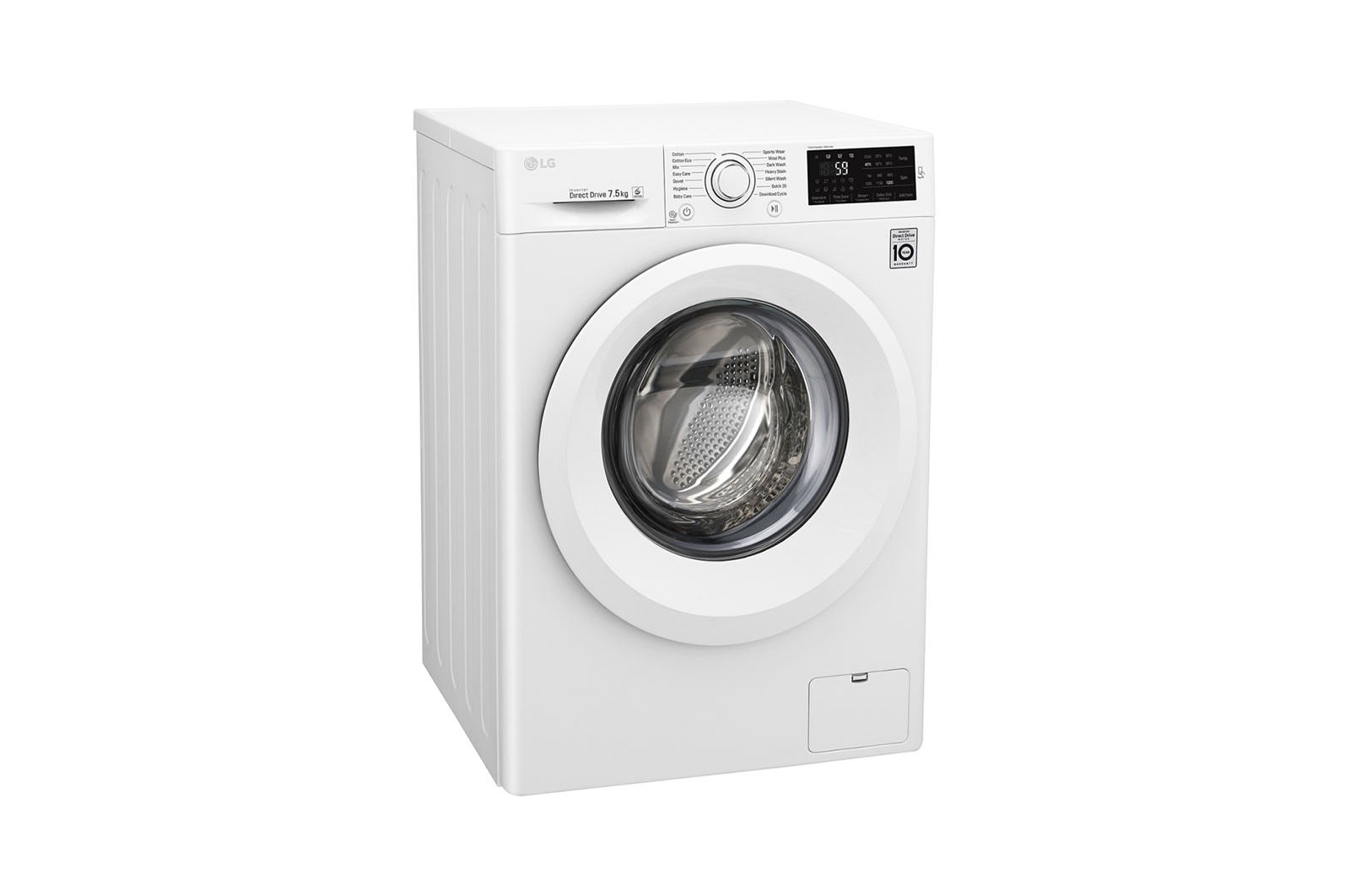 LG 7.5kg Front Loader Washing Machine with 6 Motion Direct Drive, WD1275TC5W