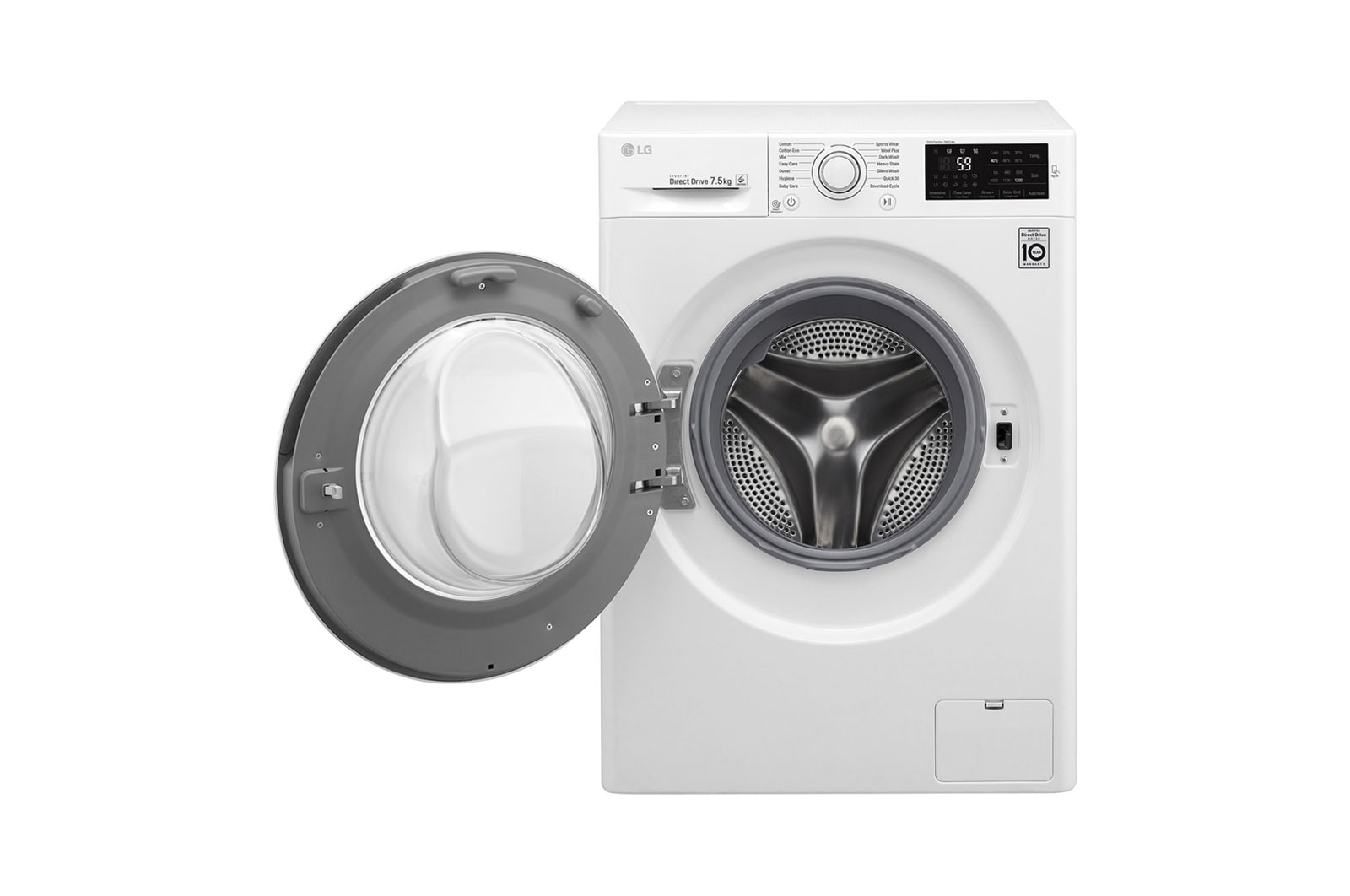 LG 7.5kg Front Loader Washing Machine with 6 Motion Direct Drive, WD1275TC5W