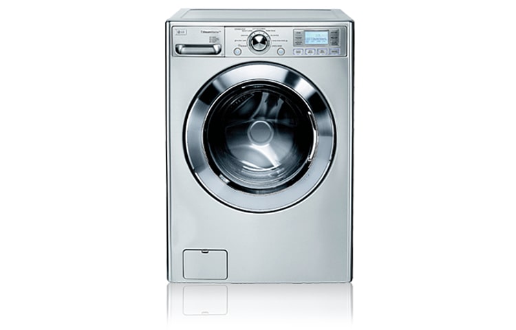 LG 10kg Stainles Steel Steam Washer with 10 Year Direct Drive Motor Warranty (WELS 4.5 Star, 86 Litres per wash), WD13050SD