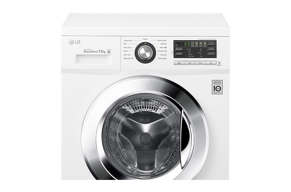 LG 7.5kg Direct Drive Front Loader Washing Machine, WD14022D6