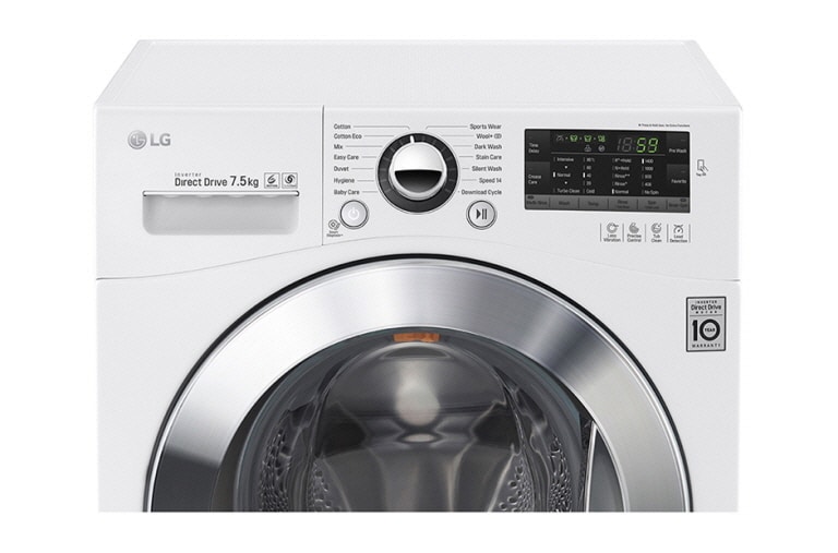 LG 7.5kg Direct Drive Front Load Washer, WD14023D6