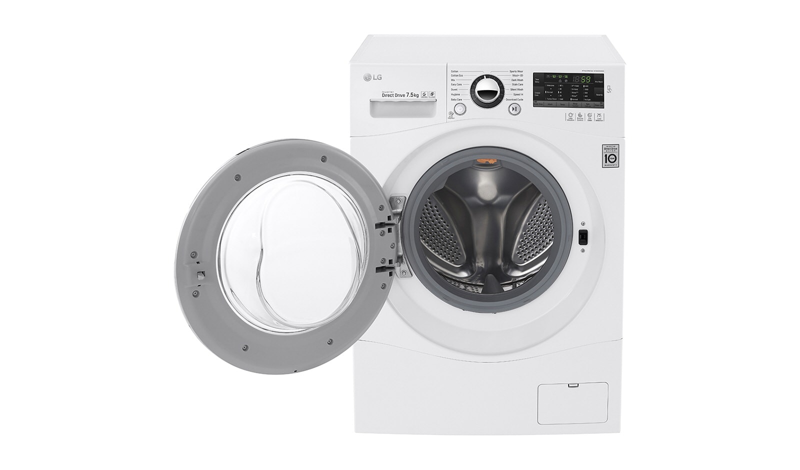 LG 7.5kg Direct Drive Front Load Washer, WD14023D6
