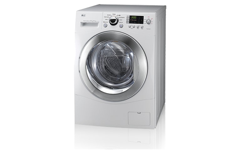 LG 8.5/4.5kg Combined Washer/Dryer with 10 Year Direct Drive Motor Warranty (WELS 4.5 Star, 73 Litres per wash), WD14030RD