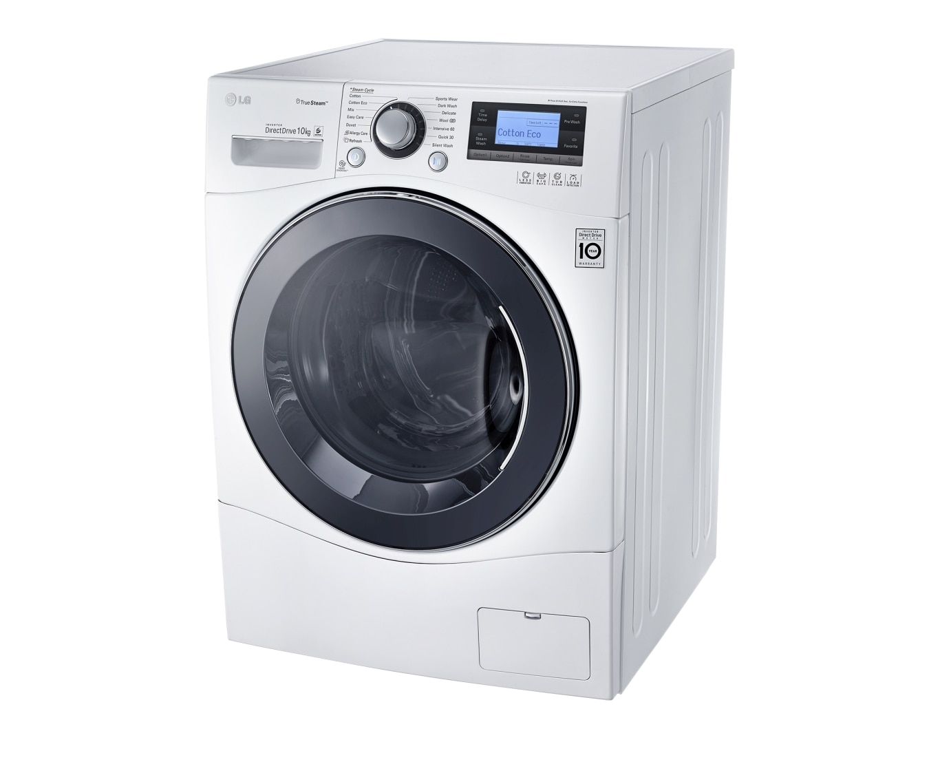 LG 10kg Direct Drive Front Load Washer with TrueSteam™, WD14071SD6