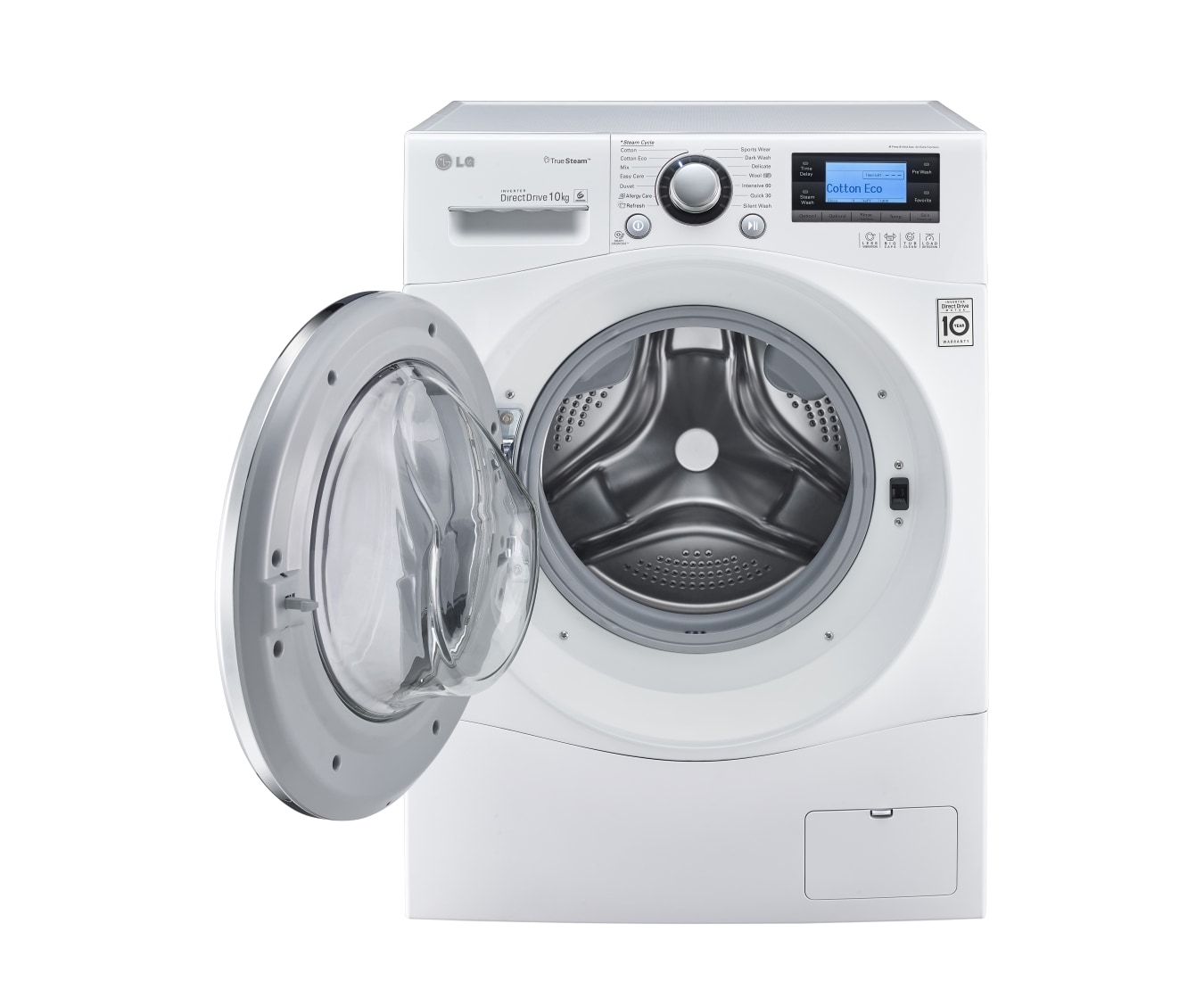 LG 10kg Direct Drive Front Load Washer with TrueSteam™, WD14071SD6