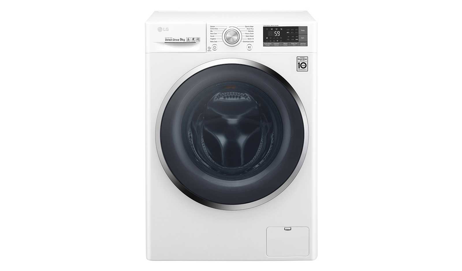 Front view of 9kg Front Loader Washing Machine with Turbo Clean® WD1409NCW