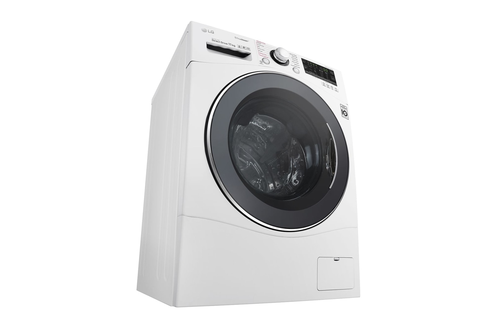 LG 11kg Front Loader Washing Machine  with True Steam®, WD1411SBW