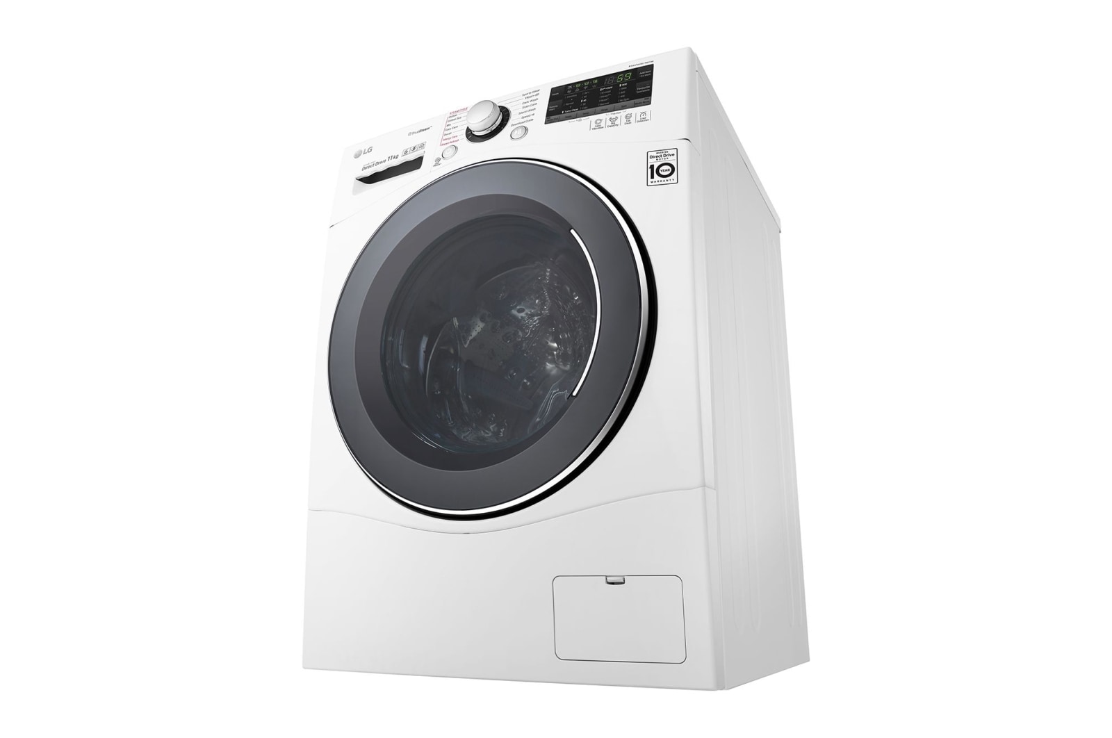 LG 11kg Front Loader Washing Machine  with True Steam®, WD1411SBW