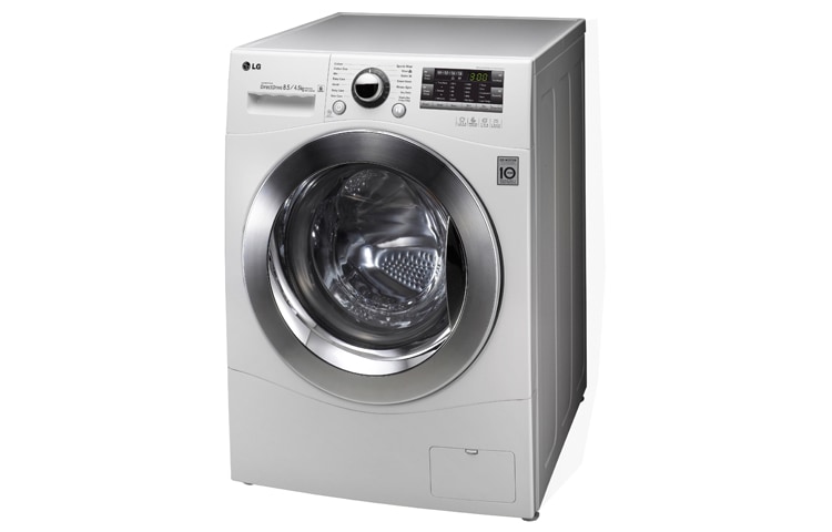 LG 8.5kg / 4.5kg Direct Drive Front Load Washer / Dryer, WD14130RD6
